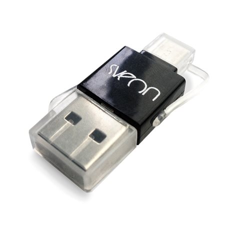 Lector de tarjetas Micro USB &038 USB SCT204