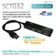 Hub USB 3.0 con 4 puertos de conexión Sveon SCT032