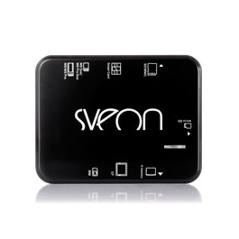 Sveon SCT016M - Multilector de tarjetas de memoria, tarjetas SIM, Compact Flash y DNIe para Windows y MAC