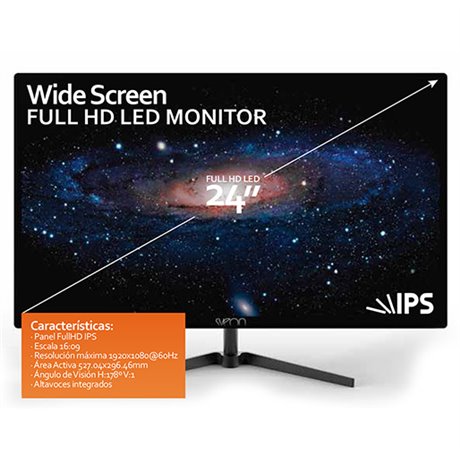 ᐅ Monitor LED de 24 pulgadas Full HD - P-238P de Lasus, Monitores y Tvs en  Gestión de Compras Empresariales S.A.S.