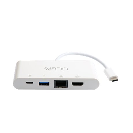 Sveon SCT504 - Docking USB 3.1 Tipo C con 3 puertos USB 3.0 y HDMI 4K
