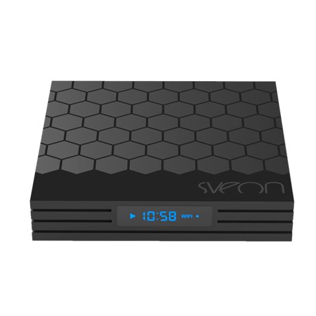 Sveon SSL6000 - Android TV Box con Teclado Wifi compatible con Movistar+ & Netflix