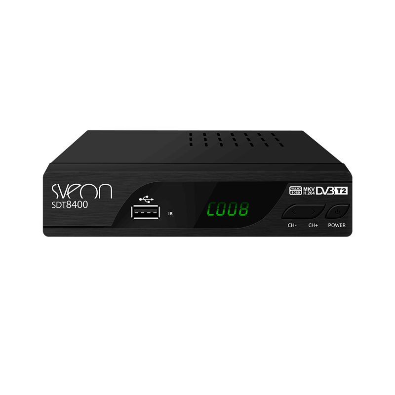 Muvip Reproductor Grabador TDT HD DVB-T2 Sintonizadores TDT TV / Imagen  Informática 