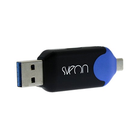 SCT209 Mini Lector de Tarjetas con conector Micro USB & USB 3.0 para PC/MAC y dispositivos Android