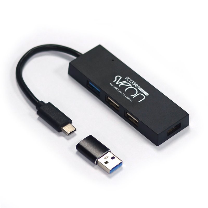 FAKEME HUB Shuttle USB Type-C con puertos USB 3.0 puerto HDMI Port lector SD Card alimentación para cargadores USB Type-C, Plug n-play, cuerpo de aleación de aluminio 