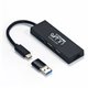 Sveon SCT334 - Hub con 4 puertos USB y conexión USB 3.1 tipo C