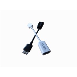 SCT201_02 BLANCO CABLE OTG MICRO USB a USB3,0 para tabletas y