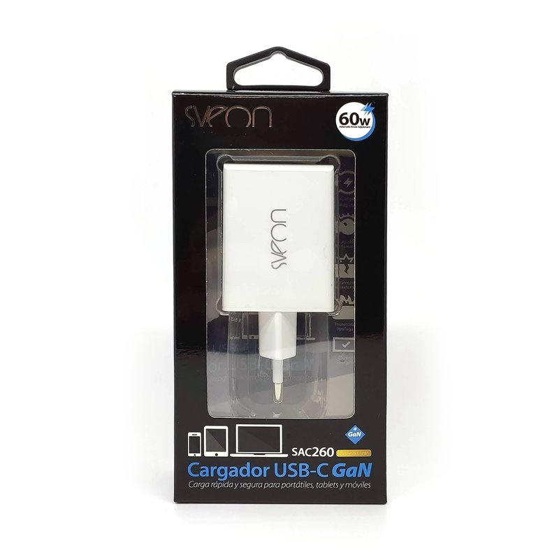 Cargador USB C de aleación de aluminio 260 W GaN cargador rápido USB C  estación de carga 7 puertos 65W cargador portátil para MacBook Pro/Air/iPad